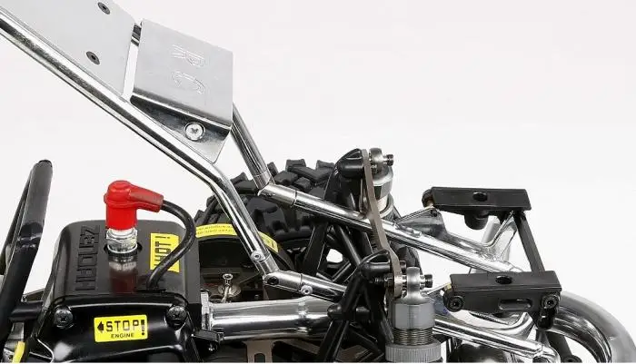 Стальная металлическая хромированная рулонная клетка для 1/5 rc автомобилей HPI Baja5B