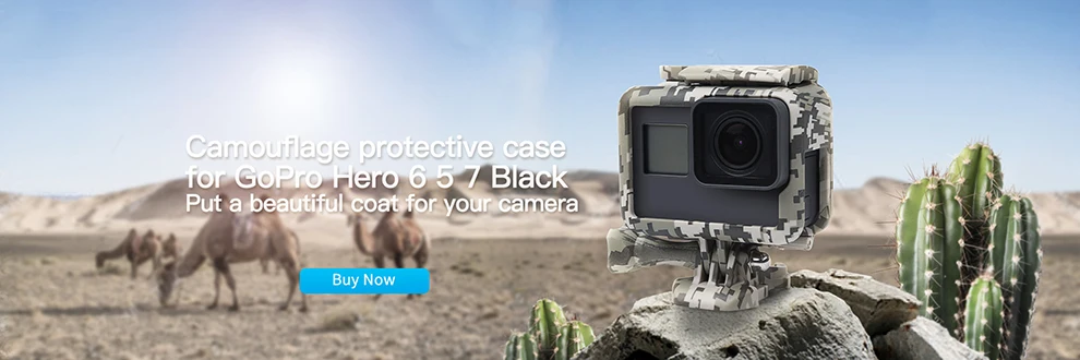 Аксессуары для Go Pro, камуфляжный защитный чехол-рамка для GoPro Hero 7 6 5, черный нагрудный ремень для камеры, комплект для GoPro