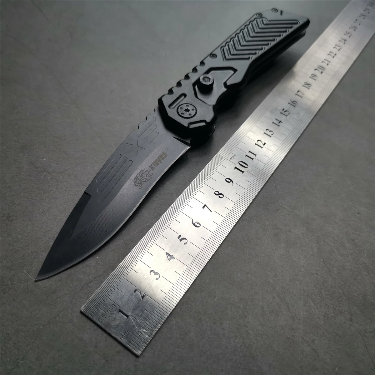 8 5 &quotножи 55 56HRC тактические складные Ножи 5Cr13Mov лезвие Сталь ручка Выживание