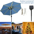Светильник-зонтик на солнечной батарее, 104 светодиодный, IP65, водонепроницаемый