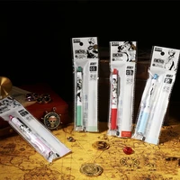 one piece quick drying signature gel penpen core anime cartoon diary notes exam writing practice student school officefavorites