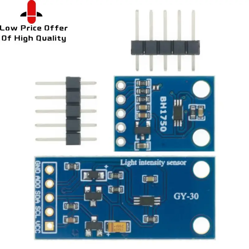 GY-302 BH1750 BH1750FVI цифровой оптический датчик интенсивности освещения модуль для arduino