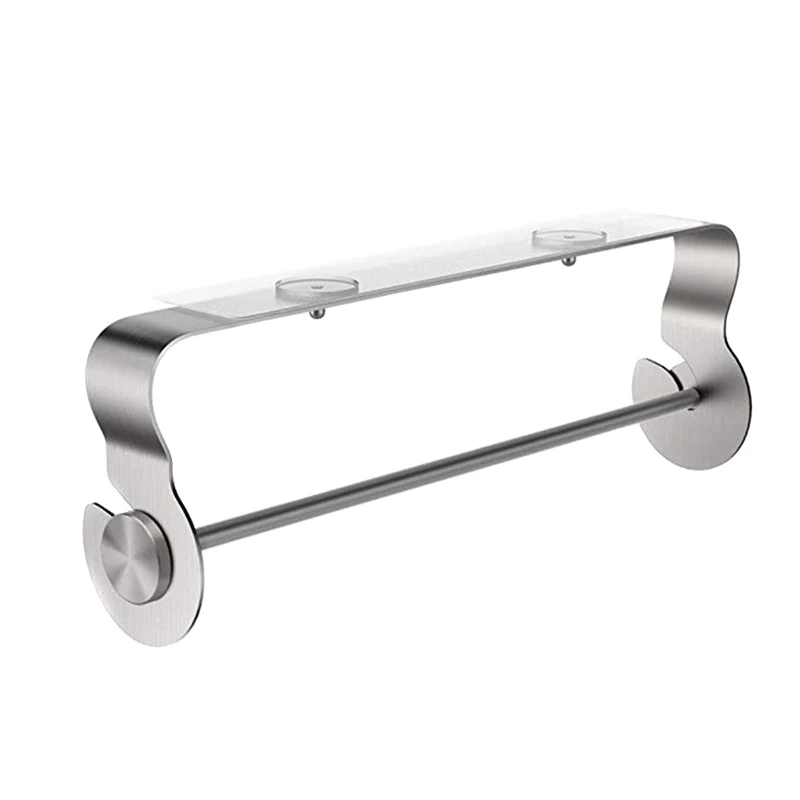 

Stainless Steel Paper Towel Roll Holder Shelf Cabinet Storage Rack For Toilet Towel Rack Bathroom Accessories Kitchen Tools