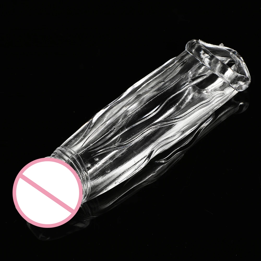 Силиконовые насадки на пенис искусственные презервативы для мужчин геев пары