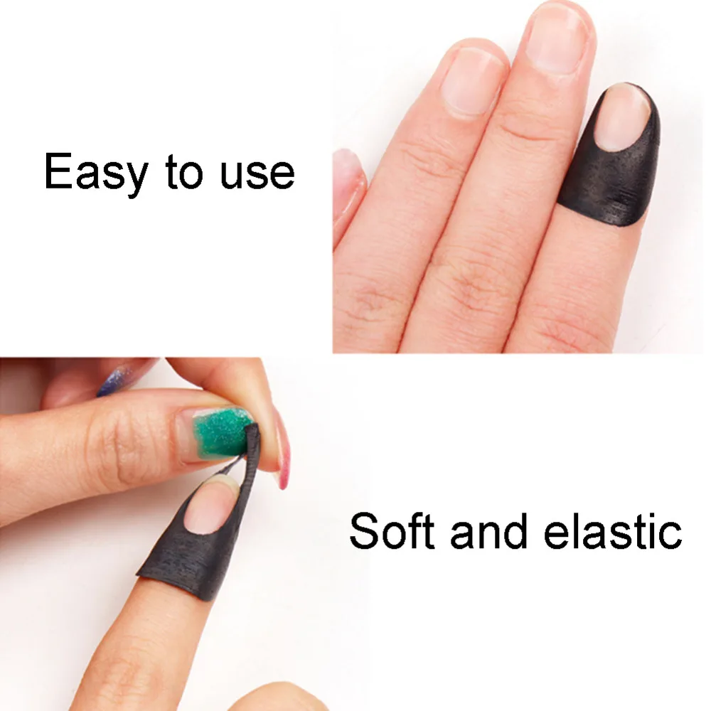 1 шт. эластичная отшелушивающая лента для ногтей красящий лак Защита DIY штампы