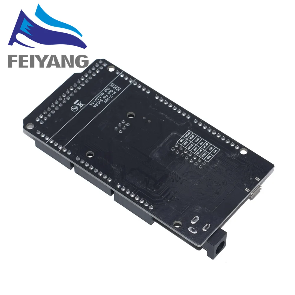 Mega2560+ Wi-Fi, R3 ATmega2560+ ESP8266 32Мб оперативной памяти, USB-TTL CH340G. Совместимость с Arduino Mega NodeMCU для WeMos ESP8266