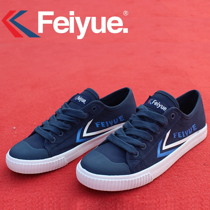 Feiyue/Новинка обувь синего цвета для боевых искусств Цвет Черный Мужская и женская