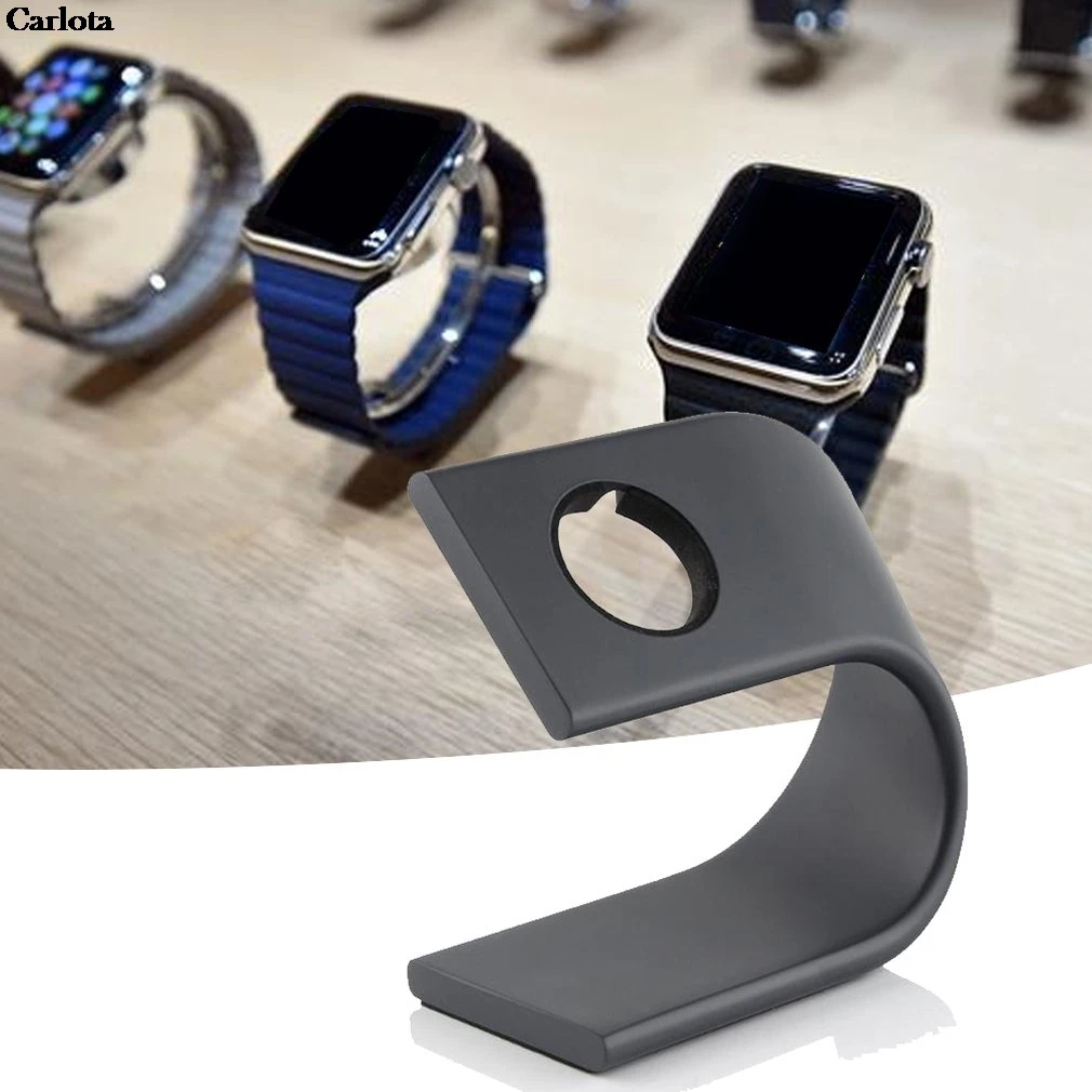 Для Apple Watch Металлическая Подставка U-образный зарядный держатель алюминиевая