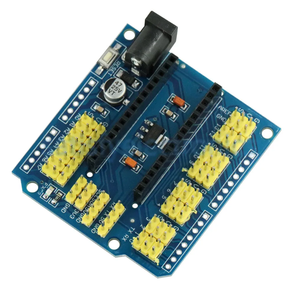Защитный модуль NANO I / O для Arduino UNO R3 Nano V3.0 | Электроника