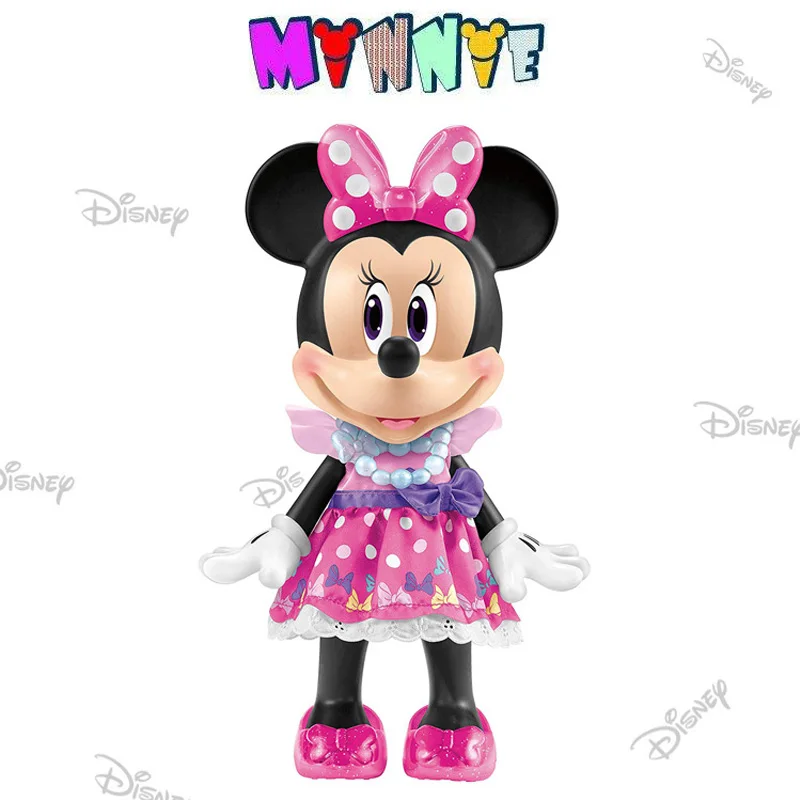 Disney Микки Маус 90 летняя Игрушка Минни кукла большой персонаж девочка одеваются
