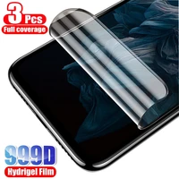 3pcs hydrogel protective film on honor 10i 10 lite 20 pro 30i 9x screen protector for huawei honor 8x 8s 8c 9 20 10x lite