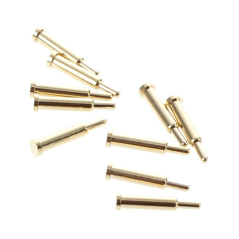 20X Spring Test Probe Pogo Pin P50 E2 Dia 0.68Mm Length 16Mm 75G Gold &amp 10 Pcs Spherical Tipped Loaded Probes | Инструменты