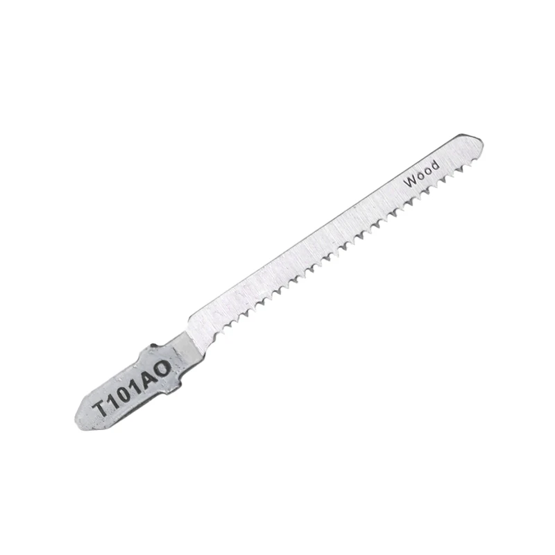 

50 Pack T101AO 3-1/4 In. 20-Teeth High Carbon Steel T-Shank Jig Saw Blade for Clean Cutting Wood