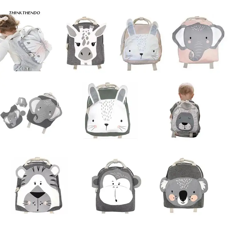 

Children Animal Backpack Cute Cartoon Animal Small Kawaii Backpacks Toddler School Bag Kids Girls Boys