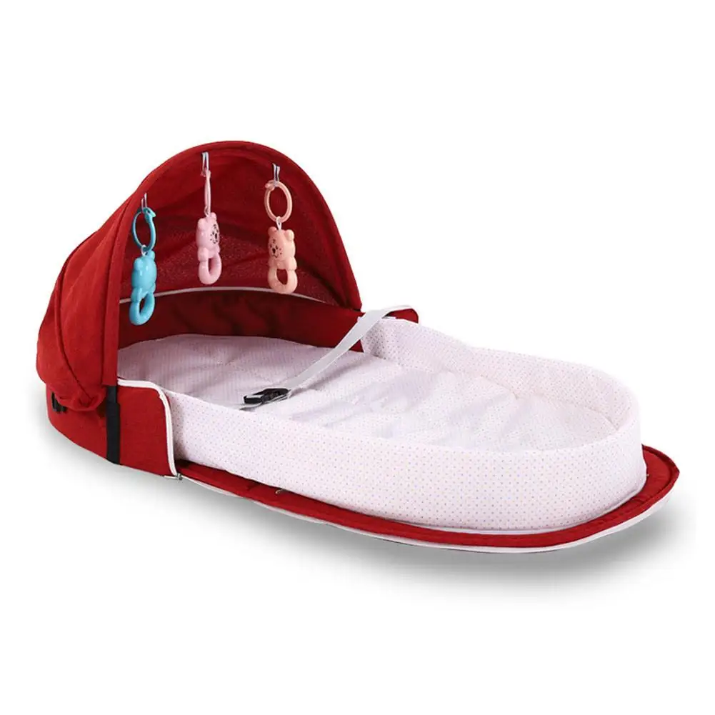 Портативная бионическая детская кроватка безопасная изолирующая кровать