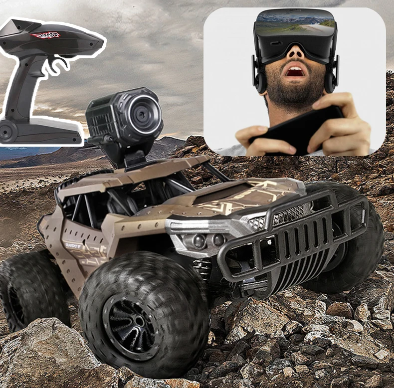 

Remote Control Cars Off Road 4x4 Vehicle Camera Mobile Phone Real Time Map Pass RC Truck for Adults Electric Toys Boys Kids Gift
