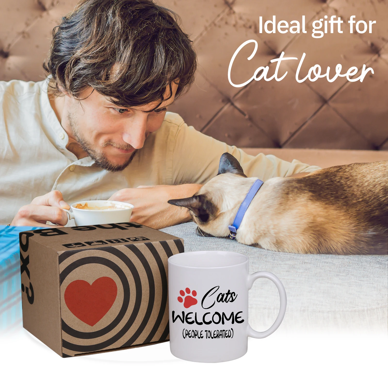 Забавная кофейная кружка Cat Mama 11 унций уникальная Рождественская идея для