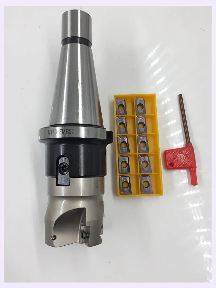 Новая торцевая фреза NT40 FMB22 60L + BAP400R 50 22 4T 10 шт. карбидных вставок APMT1604 фрезеровка с