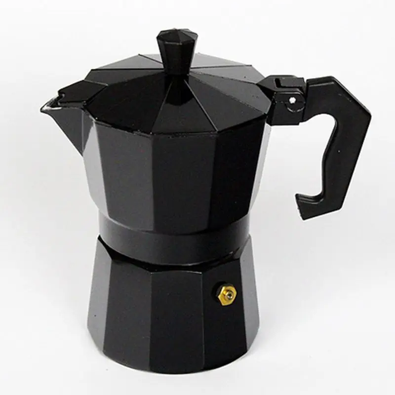 Алюминиевый Перколятор для кофе Moka 6 чашек красный/серебристый/черный чайник