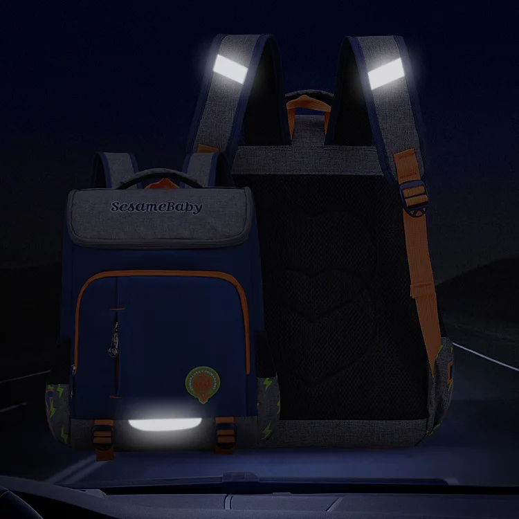 school KIDS orthopedic Lovely bags for boys girls stitching cute Children backpacks Lightweight waterproof school backpack