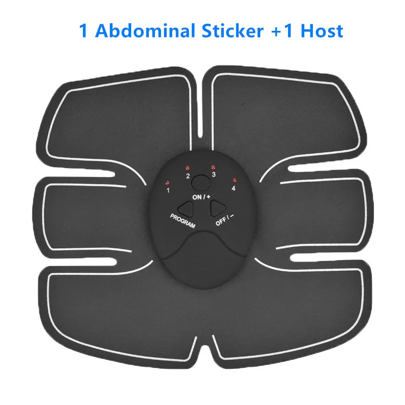 Abdominal sticker Умный EMS Электрический Импульсный Массажер стимулятор мышц живота бедер стимулятор мышц Сменные гелевые подушечки - Цвет: Abdominal sticker