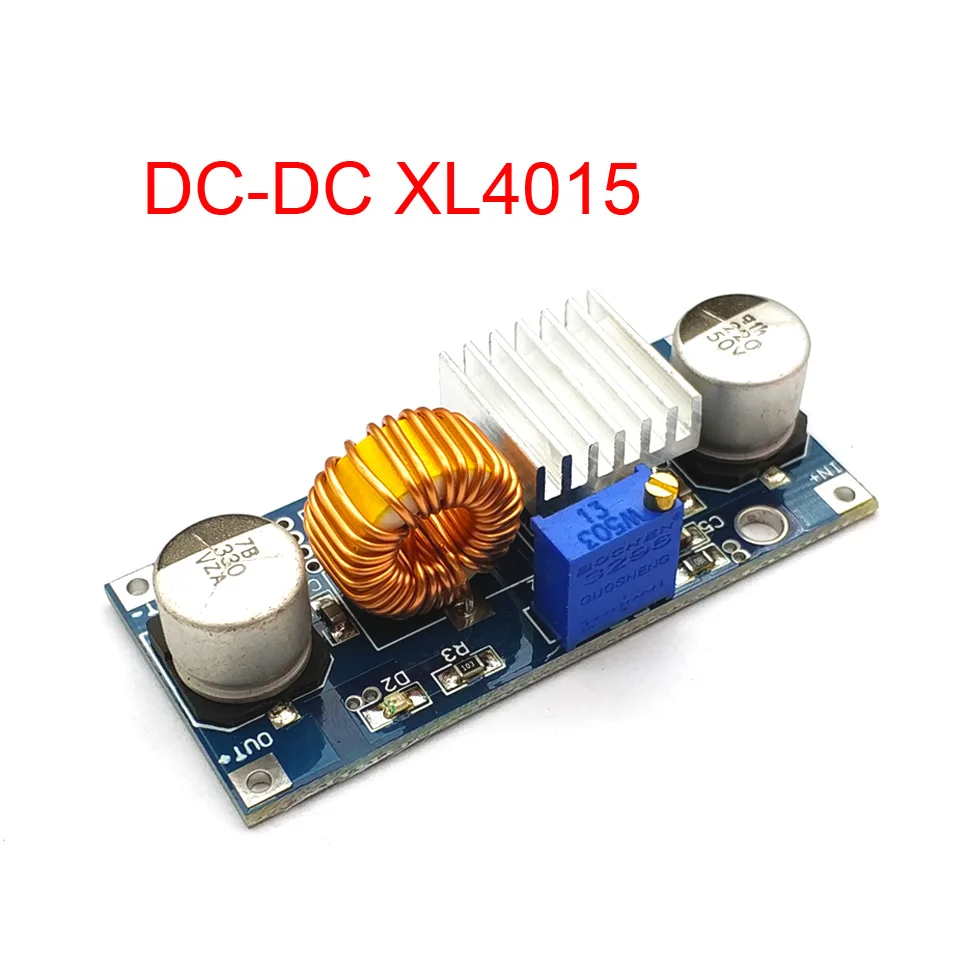 XL4015 DC понижающий Регулируемый Модуль питания светодиодный литиевый зарядное
