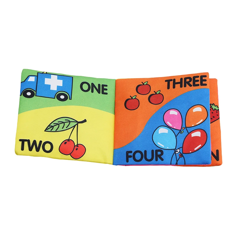 

5 Style Baby Toys Soft Cloth Books Rustle Sound Infant Educational Stroller Rattle Toy Newborn Crib Bed Baby Toys 0-36 Months
