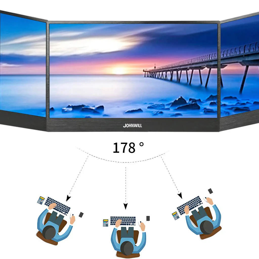 15 6 дюймов сенсорный экран Экран Портативный игровой Дисплей 1920x1080P IPS