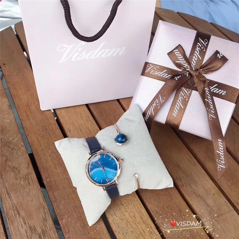 Ins хит продаж брендовые RL ювелирный набор 2 вспышки saphire синий зеленый малахит