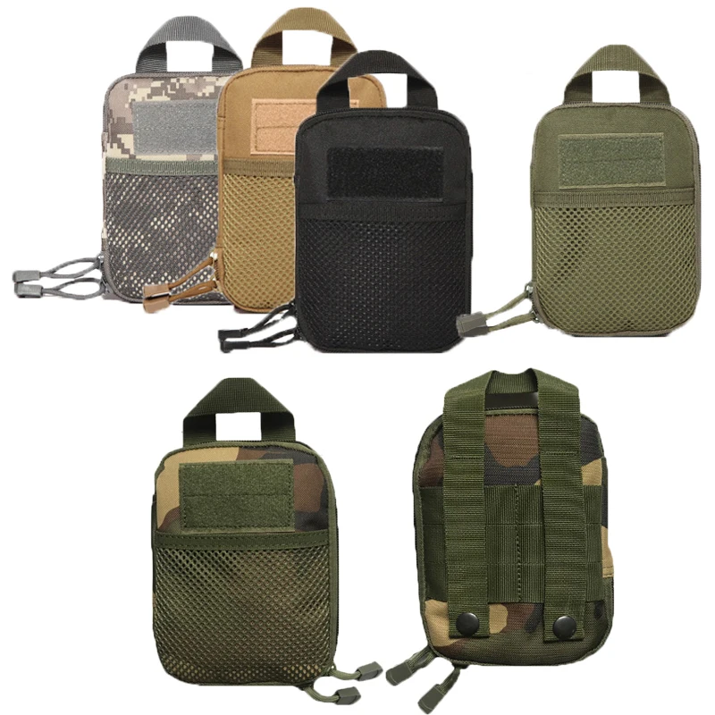 

Tactical Military Airsoft MOLLE EDC Rip-Away EMT IFAK Medical Pouch First Aid Kit Utility Bag Portable Army Casual Waist Pack