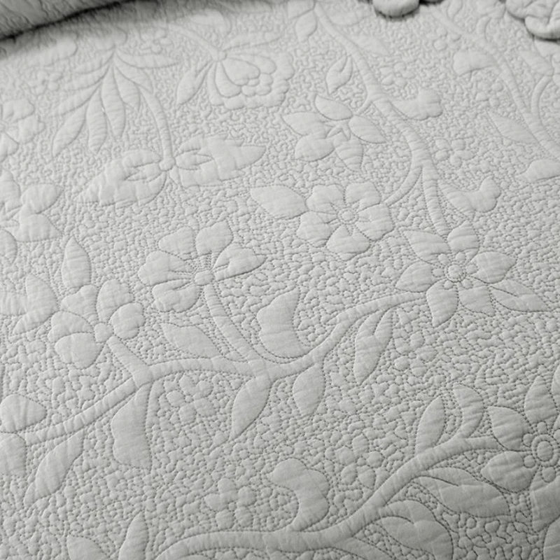 Простыня + наволочки серая лоза покрывало кленовый лист кружевной комплект