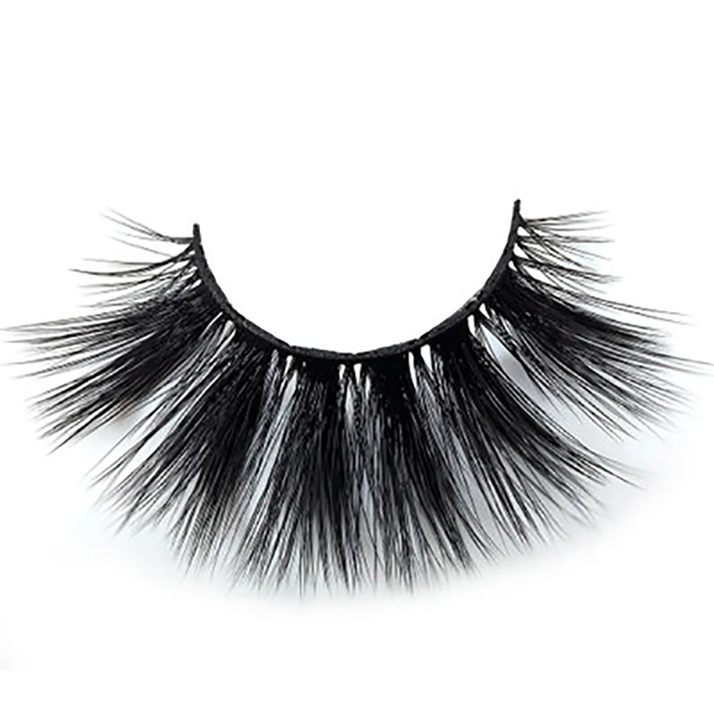 Натуральные густые накладные ресницы ручной работы 3D из искусственной норки