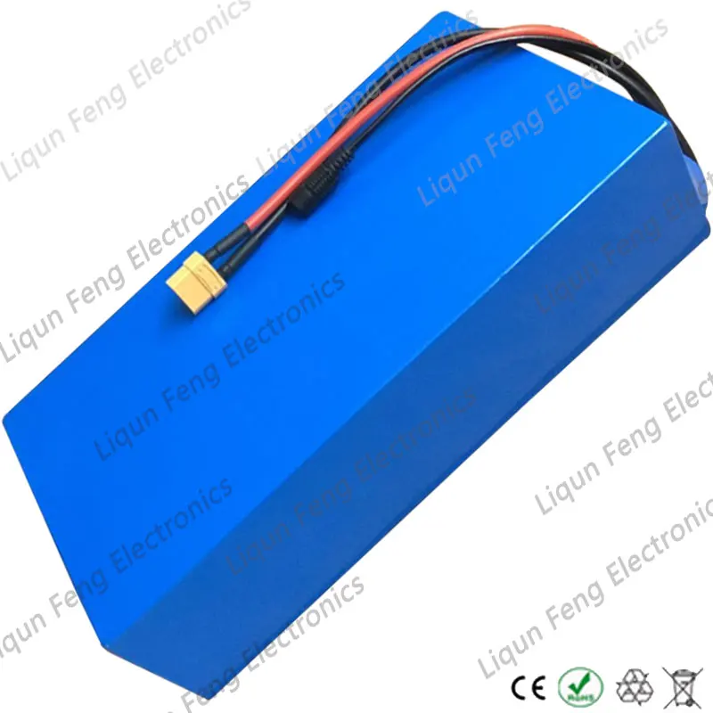 Свободный налог высокой мощности 1800W 48 V 20AH Электрический велосипед Батарея 48 V 20AH для е-байка Батарея 48 Вольт литиевая батарея Батарея с 50A BMS 2A Зарядное устройство