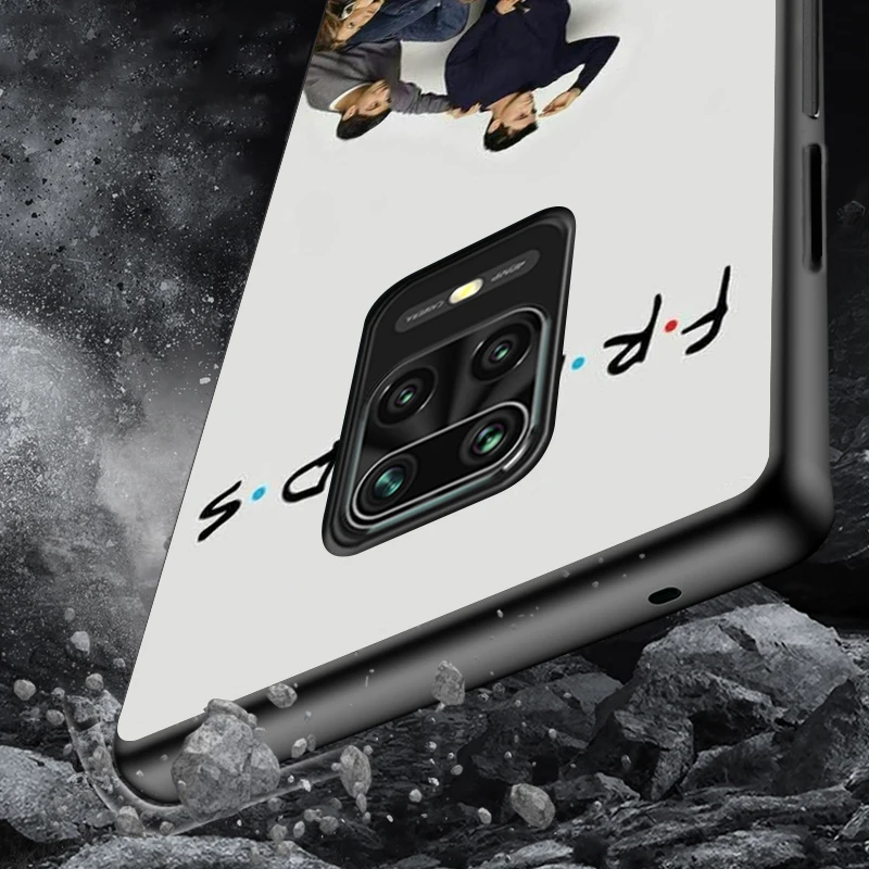 

TV Friends for Redmi K30 K30S K30T K20 10X 9i 9 9A 9C GO 8A 8 7 6 6A 5A 4X S2 Pro Plus Ultra Black Phone Case