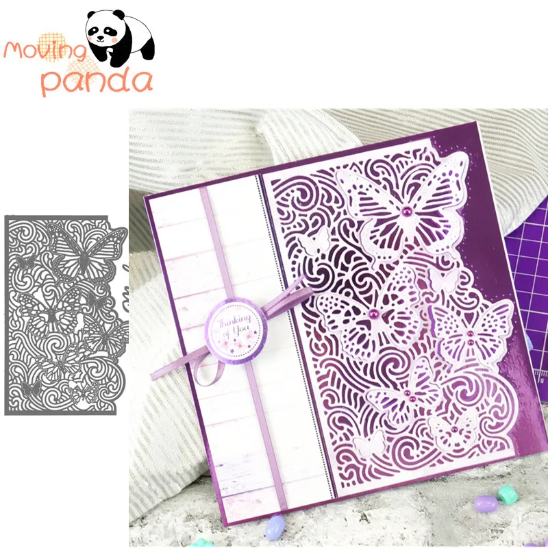 Металлические режущие штампы с мозаикой бабочкой трафареты для рукоделия декор