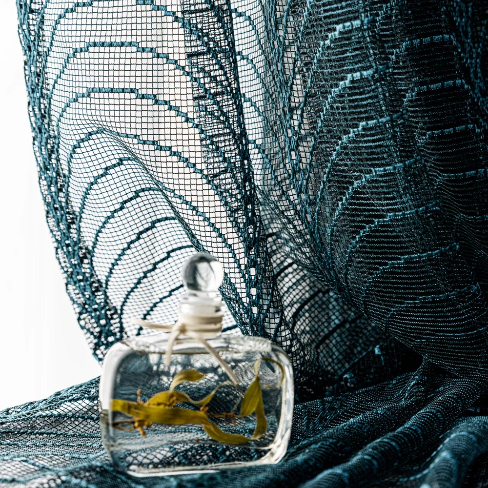 Романтический светильник роскошный бежевый тюль с Шторы для Гостиная окна Экран