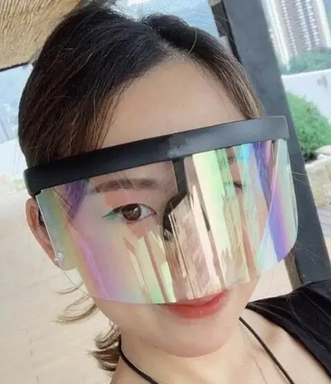 HiMISS велосипедные солнцезащитные очки негабаритный козырек защитная обертка