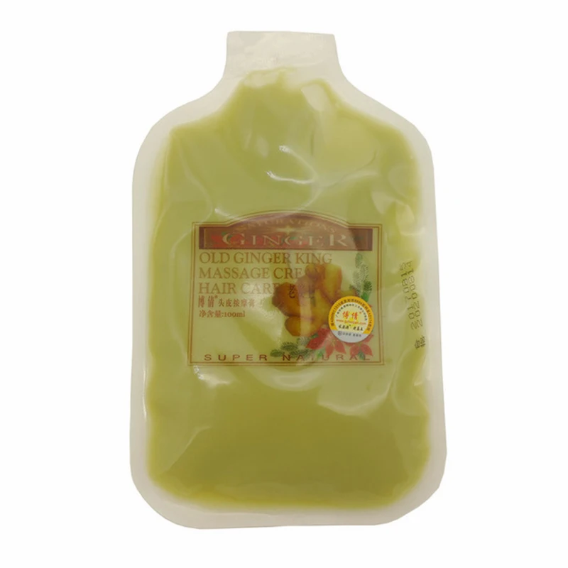 BOQIAN натуральный имбирный эссенция для волос массаж кожи головы грязевой крем