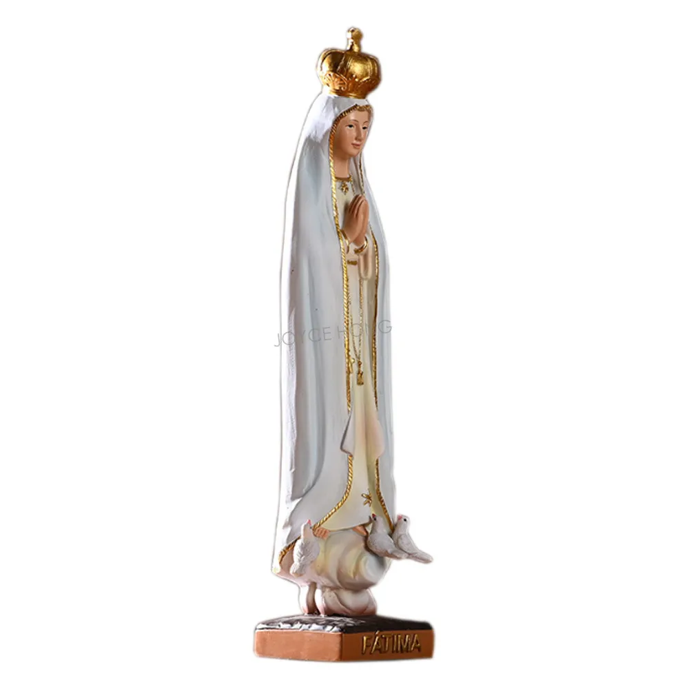 Статуэтка на столешнице с Христом статуэтка из смолы благородная Мадонна св.