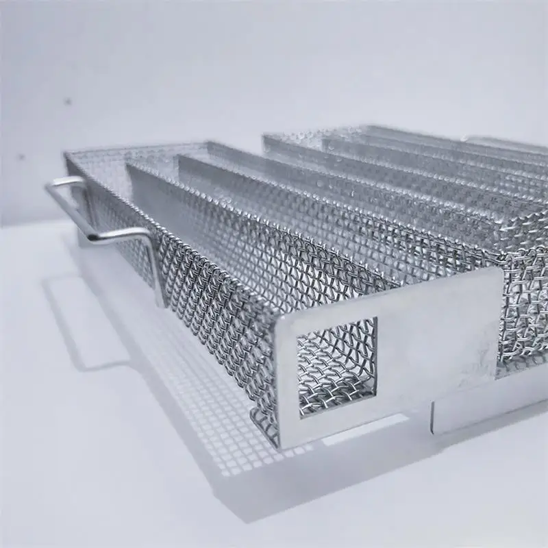 

Barbecue Accessories BBQ Pellet Maze Smoker Hot & Cold Smoke Generator Stainless steel Apple Wood Chips Smoking BBQ Grill Tools