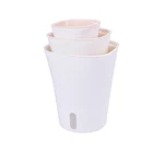 Садовый цветочный горшок, автоматический самополивающийся цветочный горшок с автоматическим поглощением воды, товары для садоводства и дождя