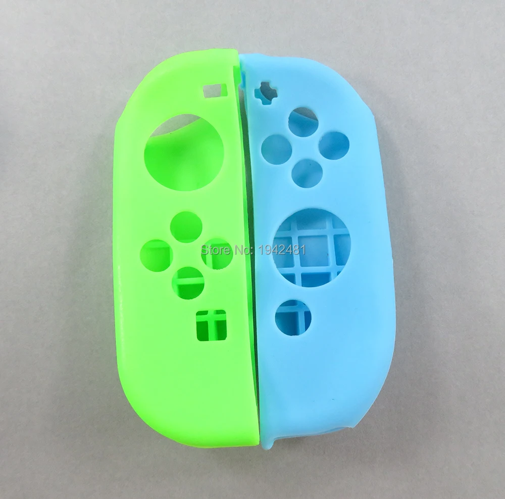 

OCGAME 20sets Silicone Case Soft Anti Slip Protective Cover Skin Thumb for Nintendo Switch NS NX Joy Con Controller