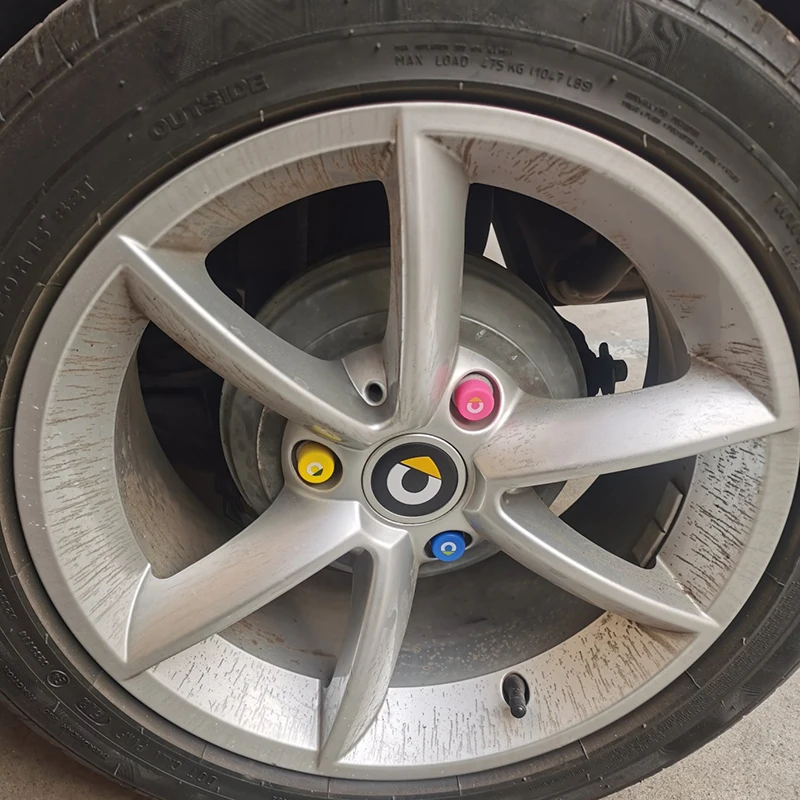 Винтовая Крышка Ступицы автомобильного колеса колпачки для гайки Smart Fortwo Forfour 453