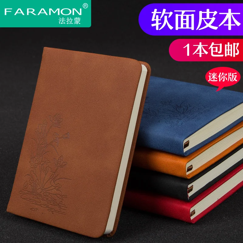 

2022 Notebook Small Portable Ledger Mini Portable Pocket Book Simple Notepad Soft Side 224 Pages