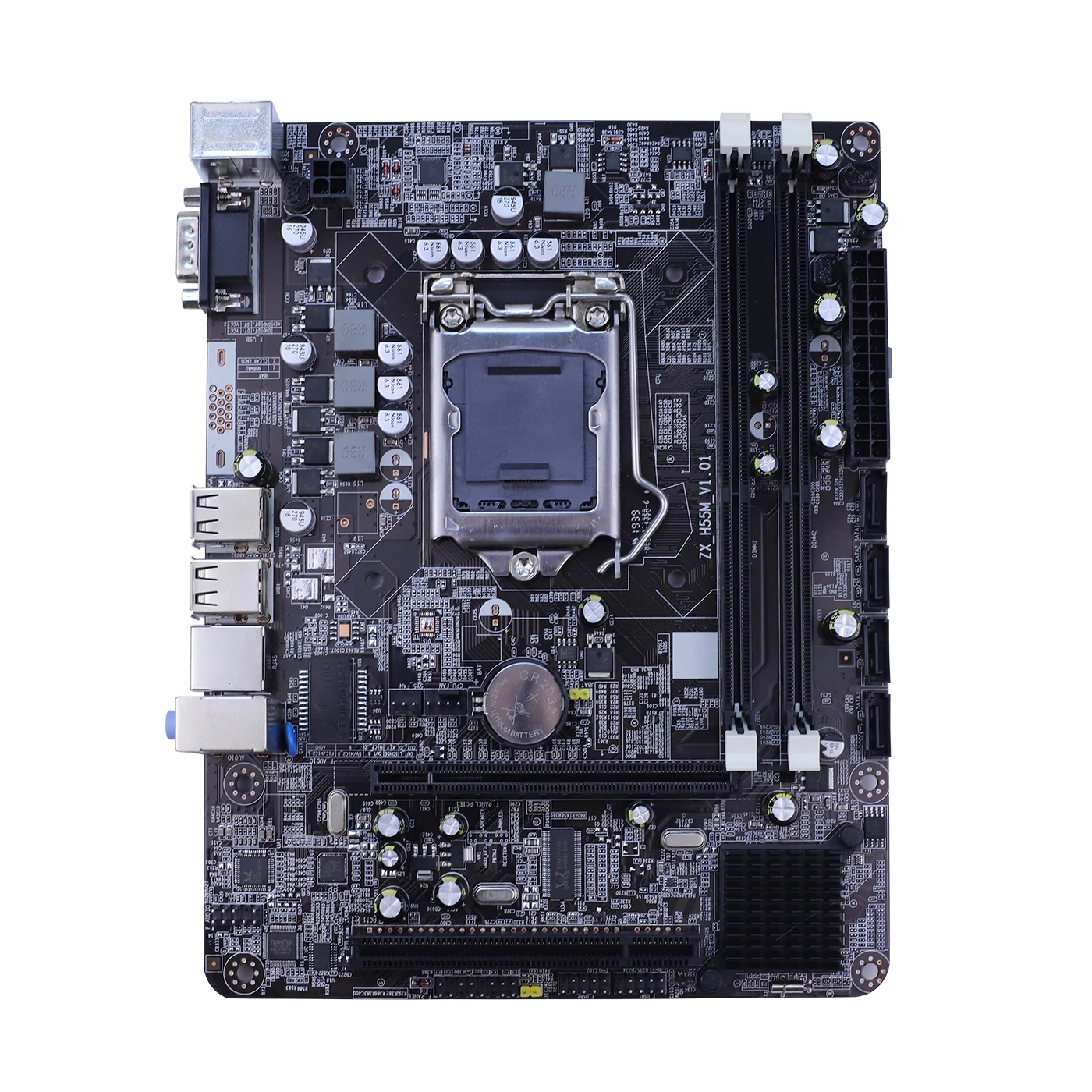 Материнская плата P55 LGA 1156 DDR3 ПАМЯТЬ с двумя каналами для Intel LGA1156 I3 I5 760 I7 870 Xeon 3470