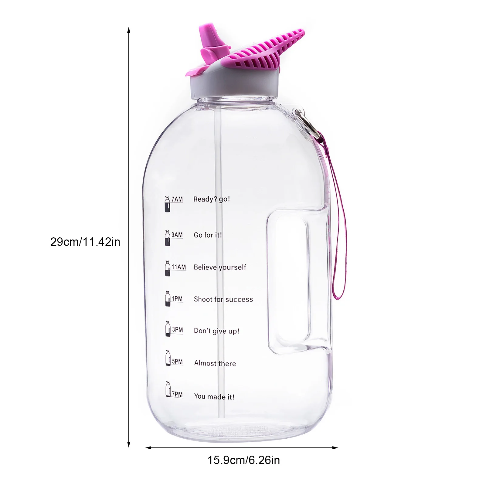 

3.78 L Water Bottle Sport For Large Outdoor Jug Camping Portable Travel Drinking Plastic Tour Bottled Joy Water Bottles