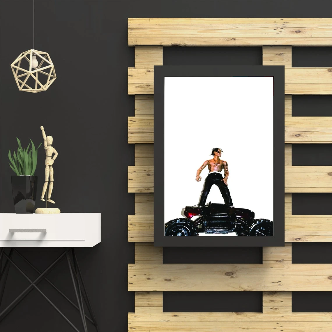 Музыкальный альбом Travis Scott Rodeo холст постер искусство хип-хоп рэпер поп-музыка