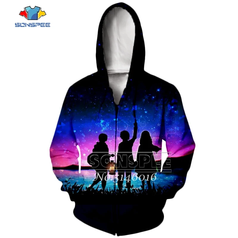 Уличная одежда в стиле Харадзюку С 3D принтом Мужская футболка хип хоп толстовки