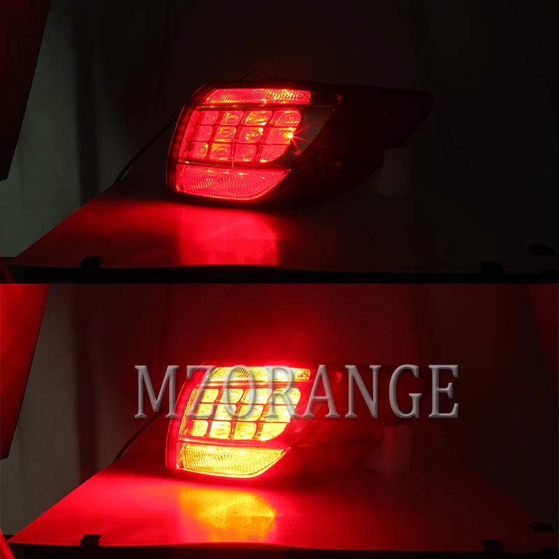 Внешний задний светильник MZORANGE для KIA Sportage R 2011-14, стильный светодиодный задний тормозной фонарь, задний тормозной светильник, задний тормозной светильник в сборе