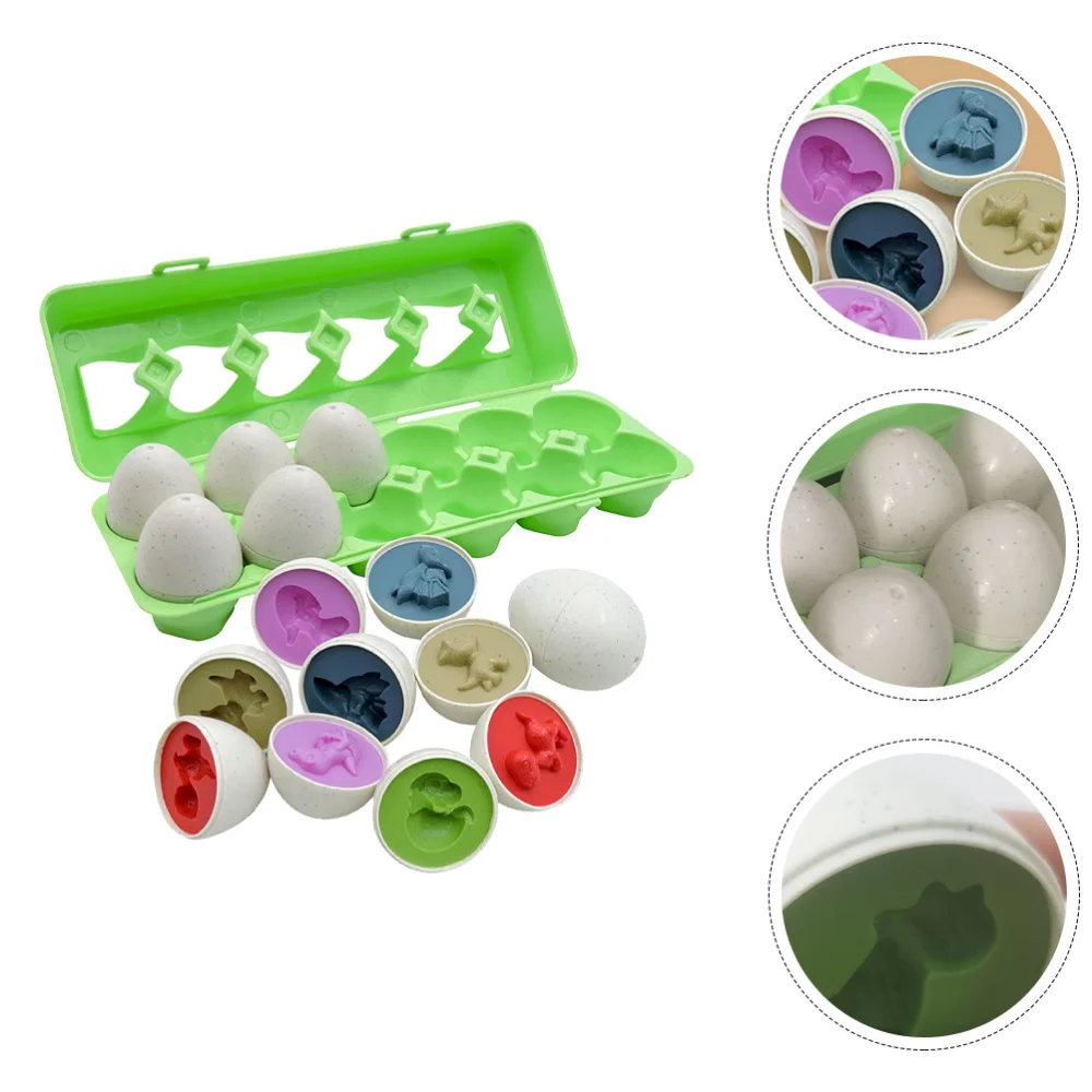 

1 Set Dinasour Modeling Matching Egg Children Educational Toys Cognition